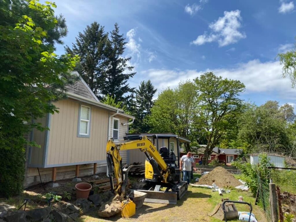 sewer back up repair