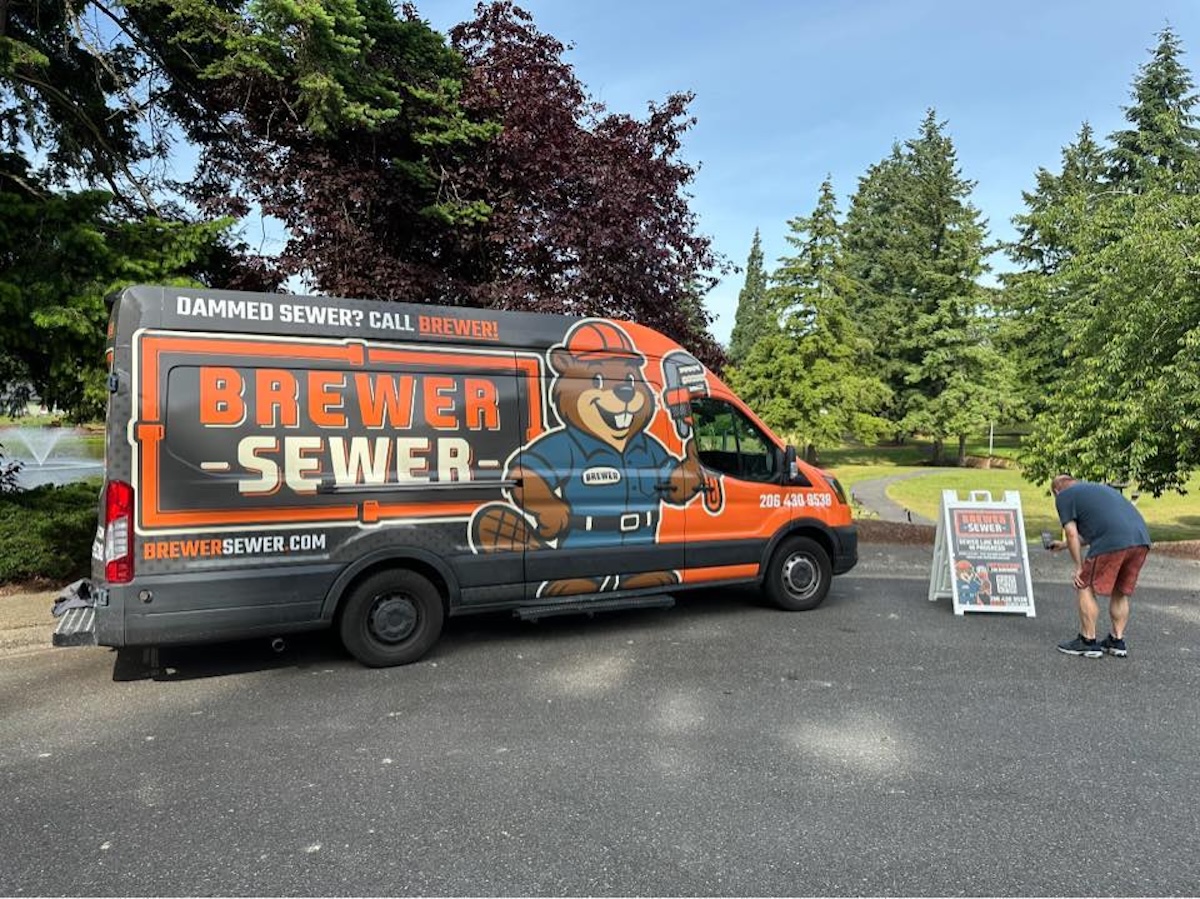 brewer sewer truck